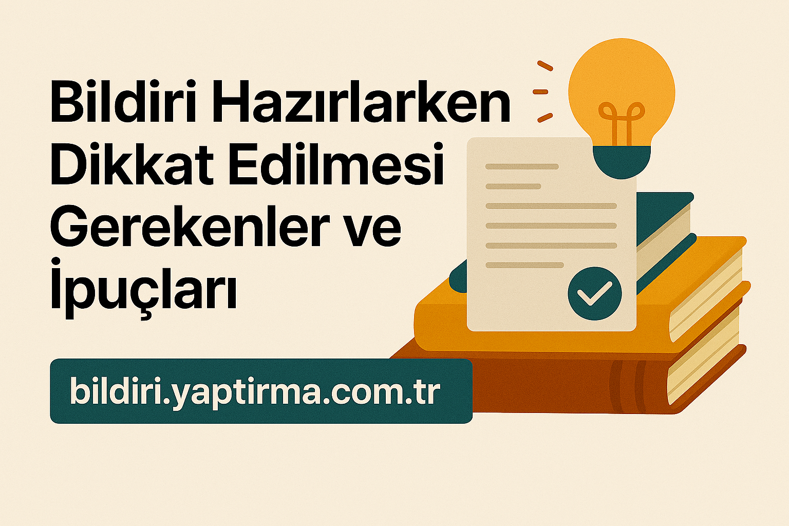 Read more about the article Bildiri Hazırlarken Dikkat Edilmesi Gerekenler ve İpuçları