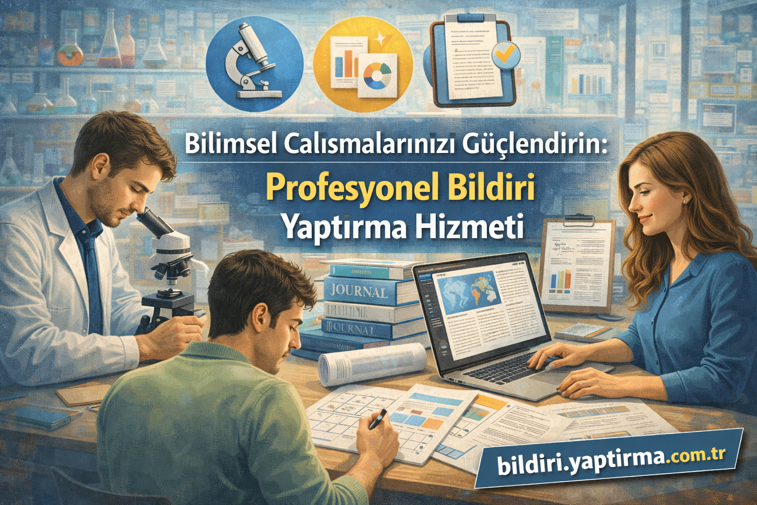 Read more about the article Bilimsel Çalışmalarınızı Güçlendirin: Profesyonel Bildiri Yaptırma Hizmeti