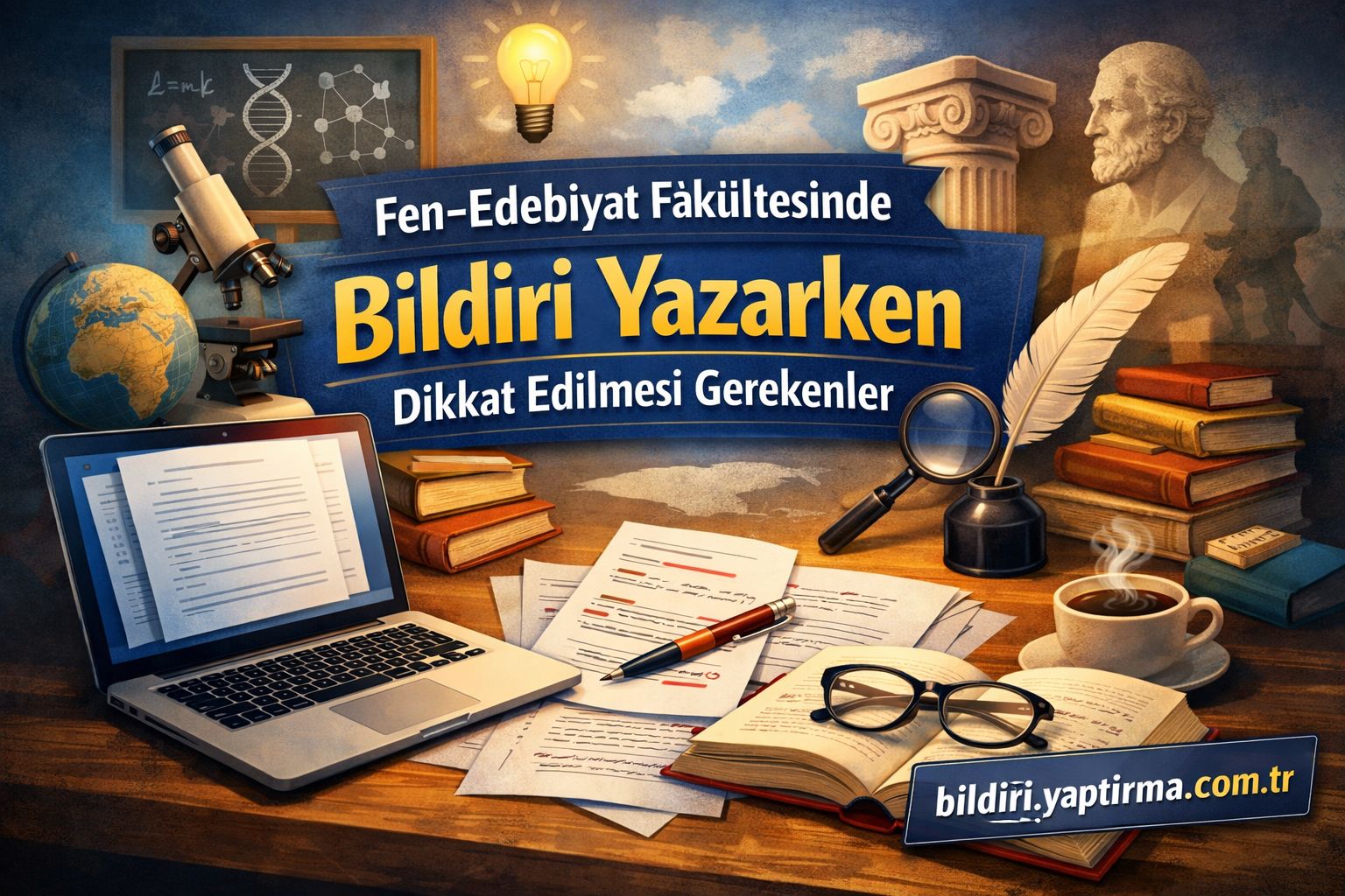 Read more about the article Fen-Edebiyat Fakültesinde Bildiri Yazarken Dikkat Edilmesi Gerekenler