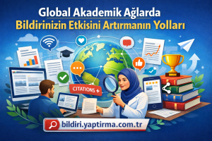 Read more about the article Global Akademik Ağlarda Bildirinizin Etkisini Artırmanın Yolları