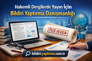 Read more about the article Hakemli Dergilerde Yayın İçin Bildiri Yaptırma Danışmanlığı