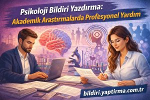 Read more about the article Psikoloji Bildiri Yazdırma: Akademik Araştırmalarda Profesyonel Yardım