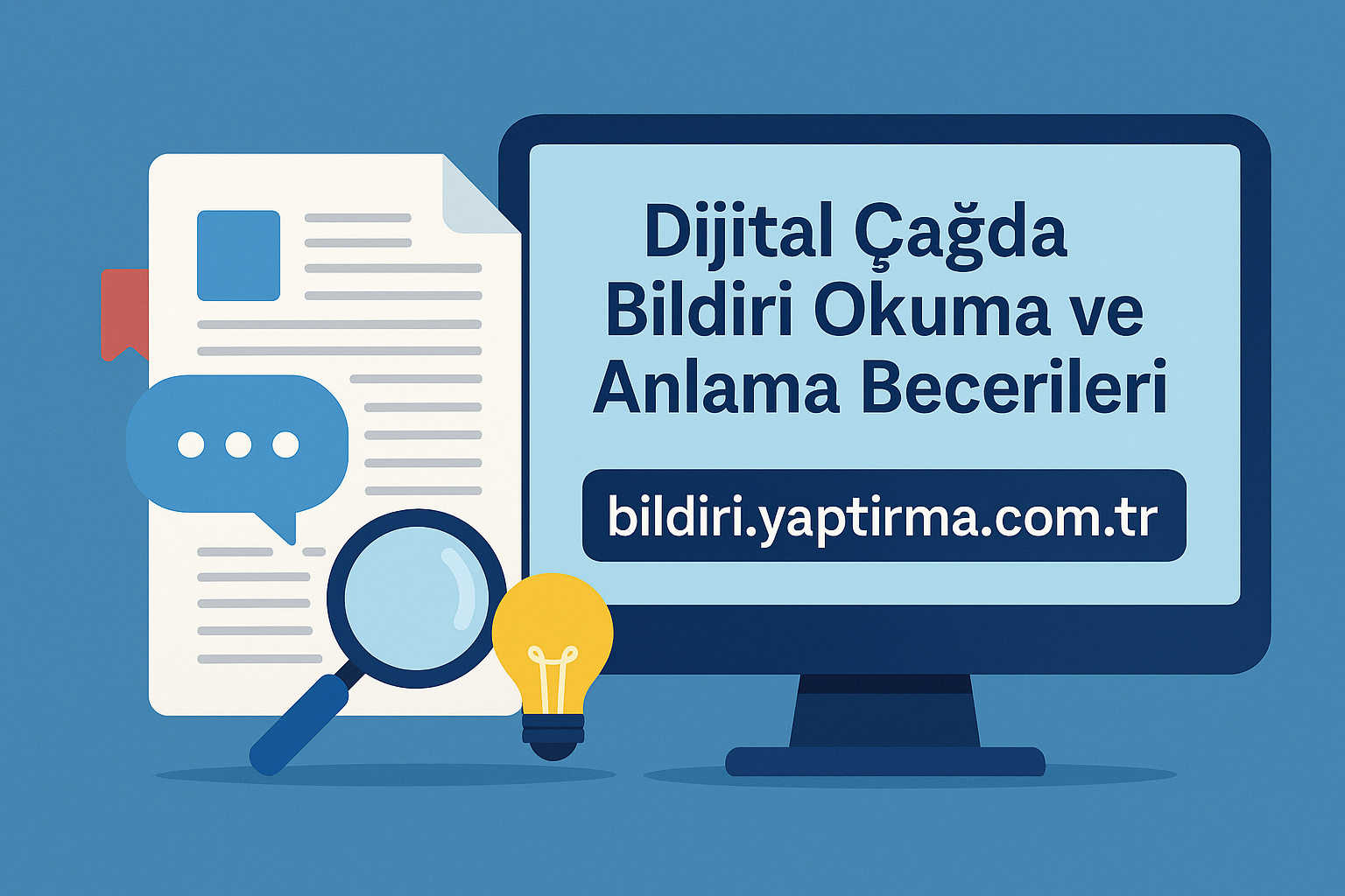 Read more about the article Dijital Çağda Bildiri Okuma ve Anlama Becerileri