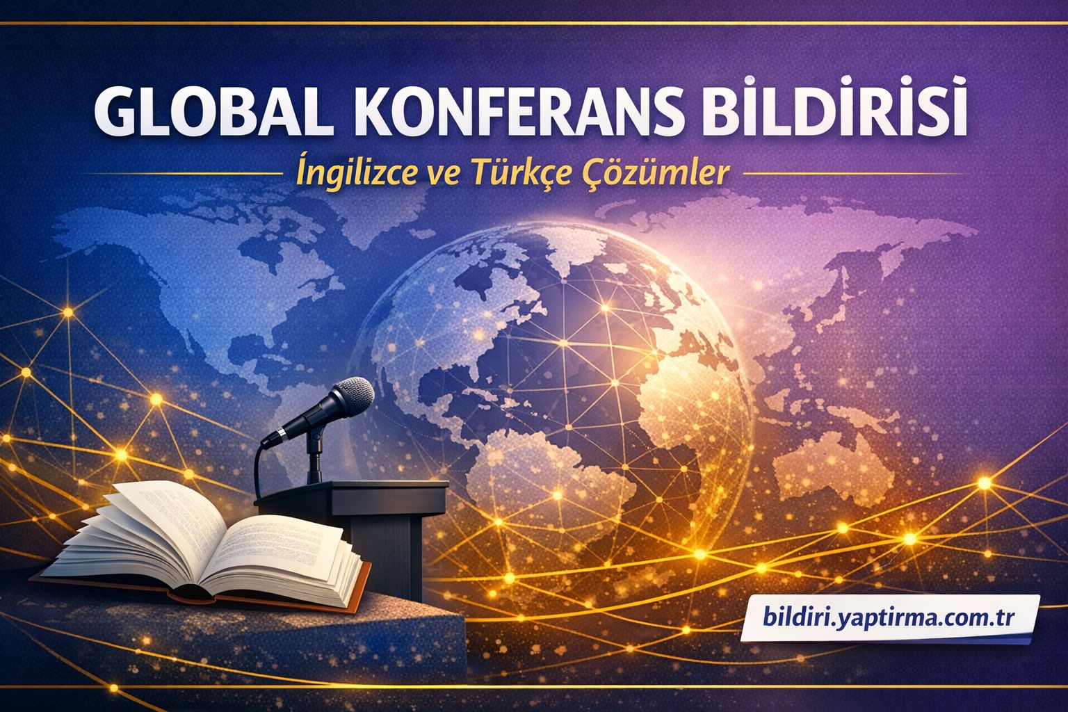 Read more about the article Global Konferans Bildirisi: İngilizce ve Türkçe Çözümler