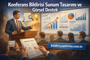 Read more about the article Konferans Bildirisi Sunum Tasarımı ve Görsel Destek