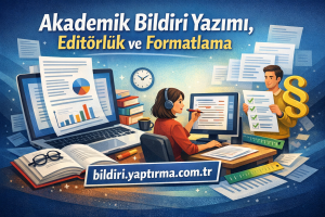 Read more about the article Akademik Bildiri Yazımı, Editörlük ve Formatlama