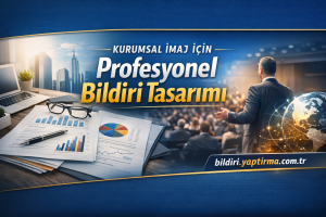 Read more about the article Kurumsal İmaj İçin Profesyonel Bildiri Tasarımı