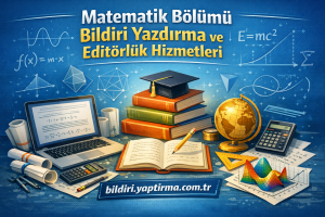Read more about the article Matematik Bölümü Bildiri Yazdırma ve Editörlük Hizmetleri