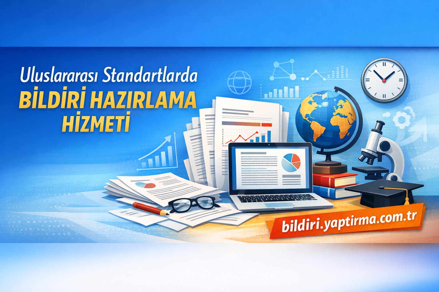Read more about the article Uluslararası Standartlarda Bildiri Hazırlama Hizmeti