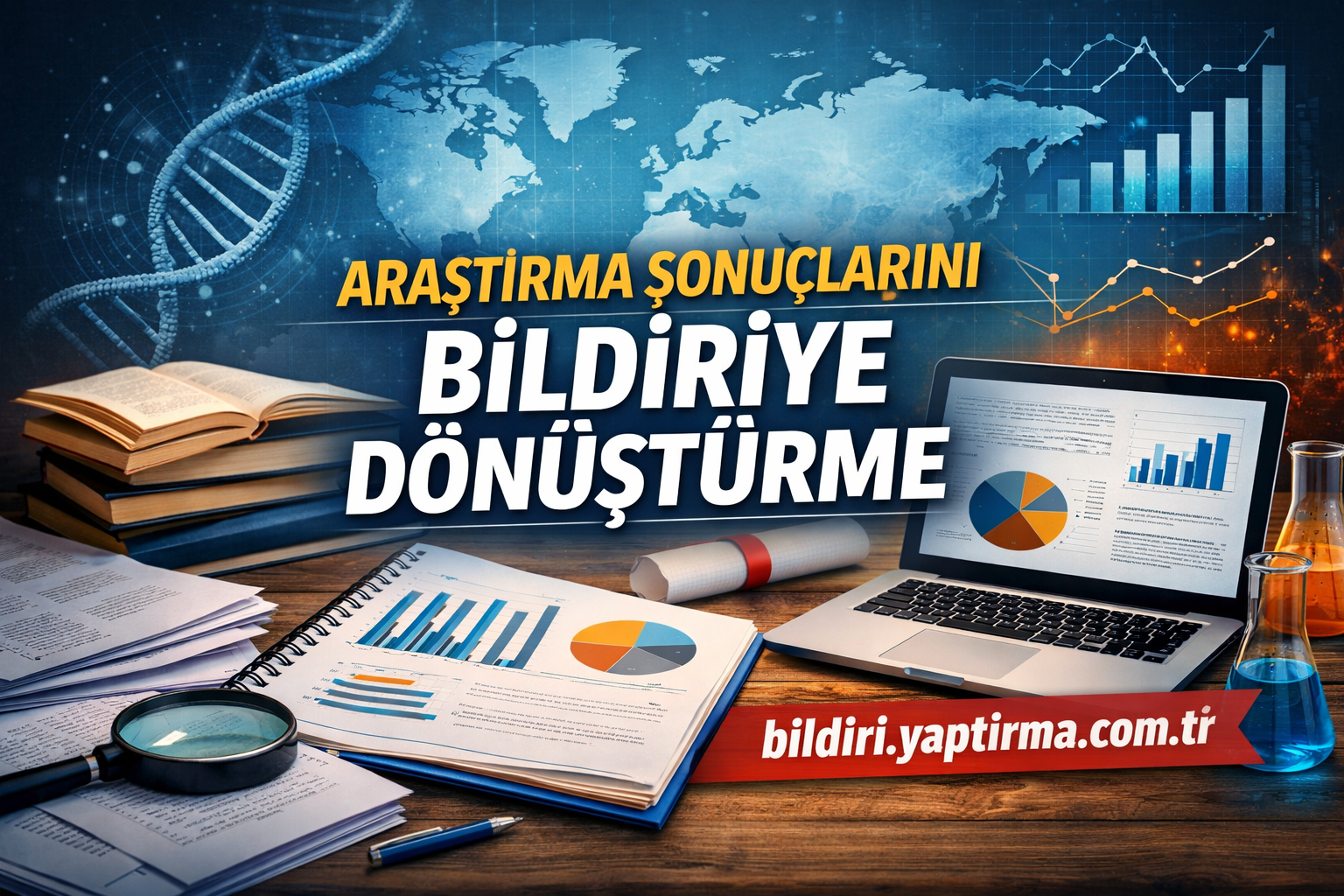 Read more about the article Araştırma Sonuçlarını Bildiriye Dönüştürme