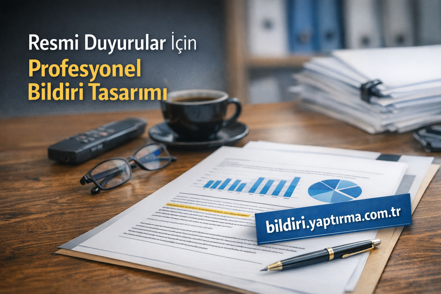 Read more about the article Resmi Duyurular İçin Profesyonel Bildiri Tasarımı
