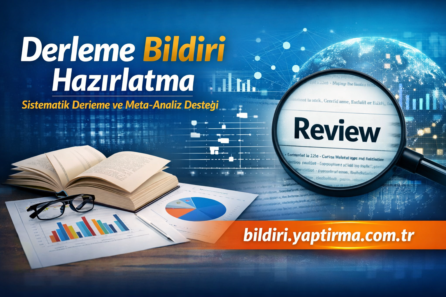 Read more about the article Derleme Bildiri (Review Paper) Hazırlatma – Sistematik Derleme ve Meta-Analiz Desteği