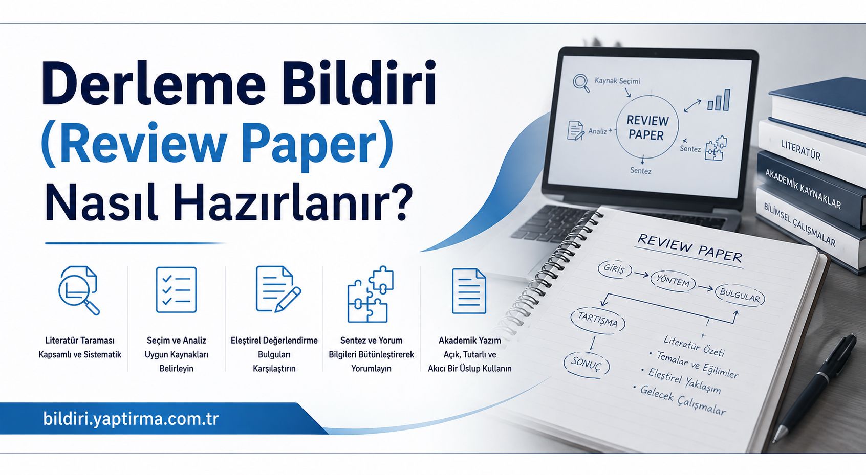 Read more about the article Derleme Bildiri (Review Paper) Nasıl Hazırlanır?