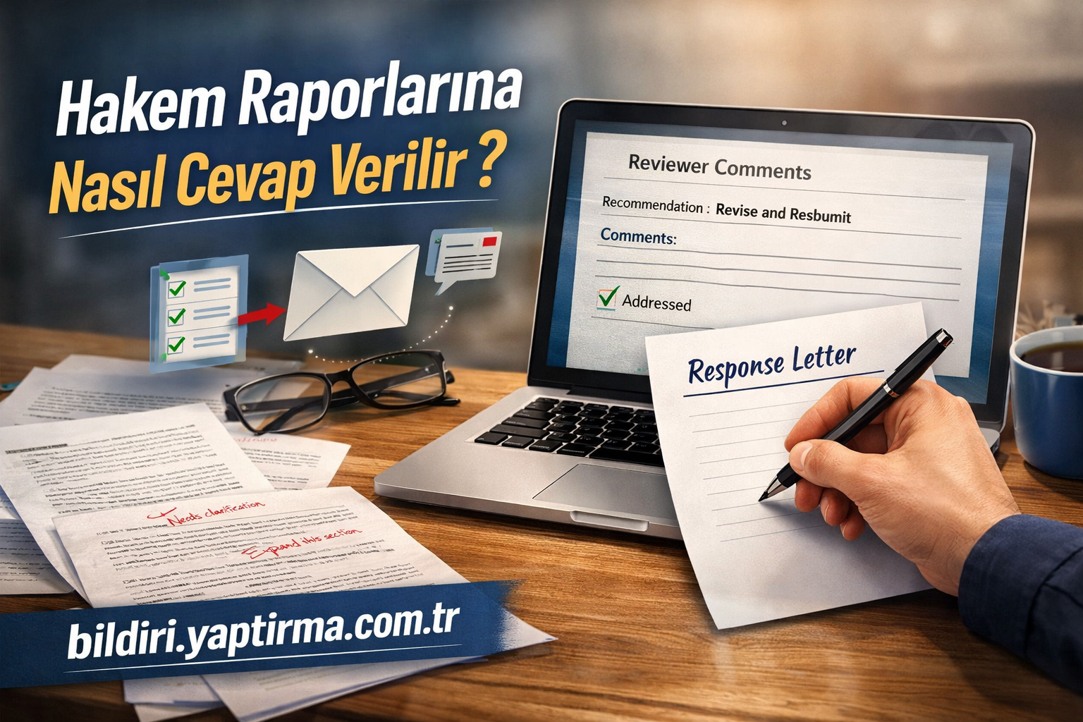 Read more about the article Hakem Raporlarına Nasıl Cevap Verilir? (Response Letter Yazma)