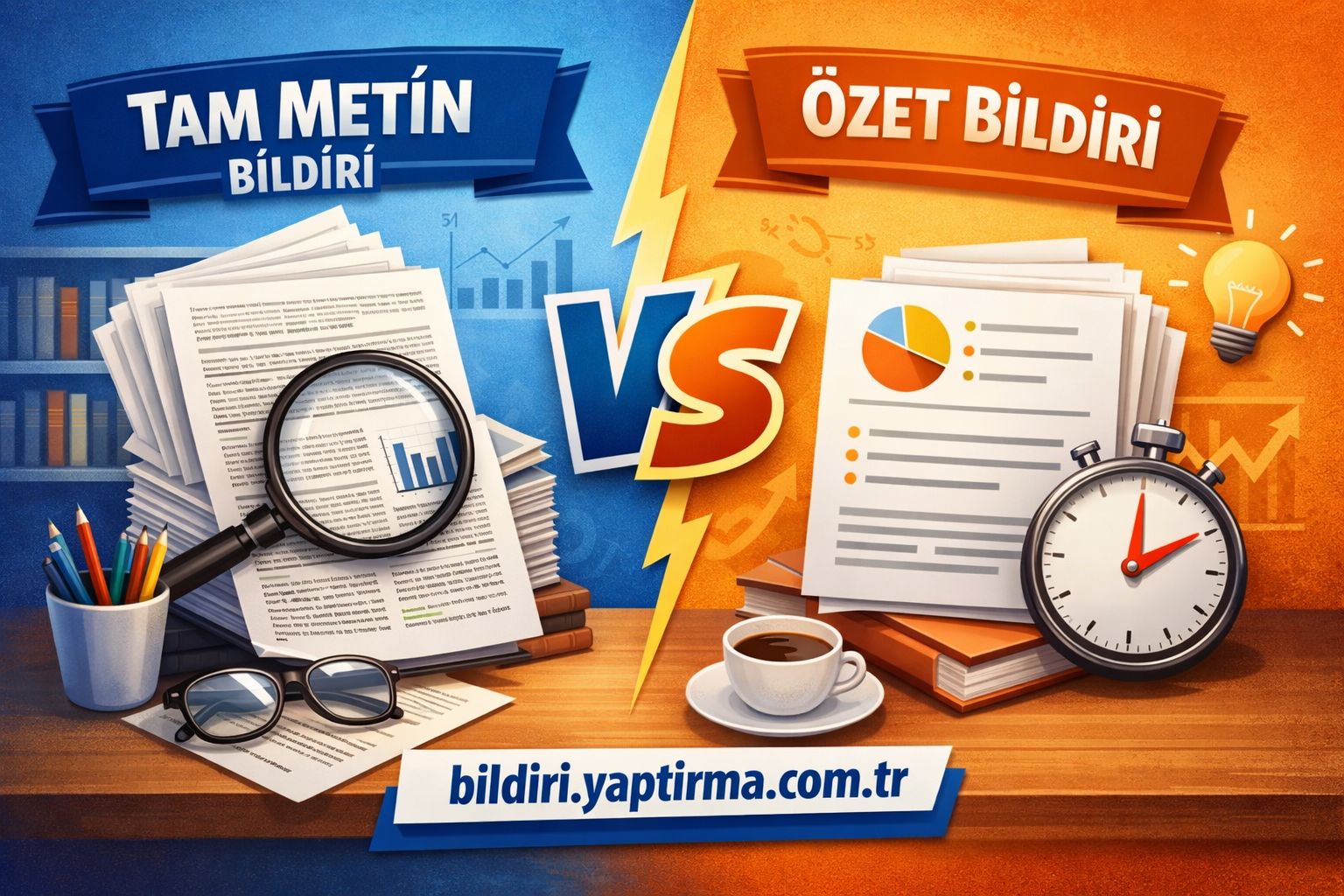 Read more about the article Tam Metin Bildiri ile Özet Bildiri Karşılaştırması