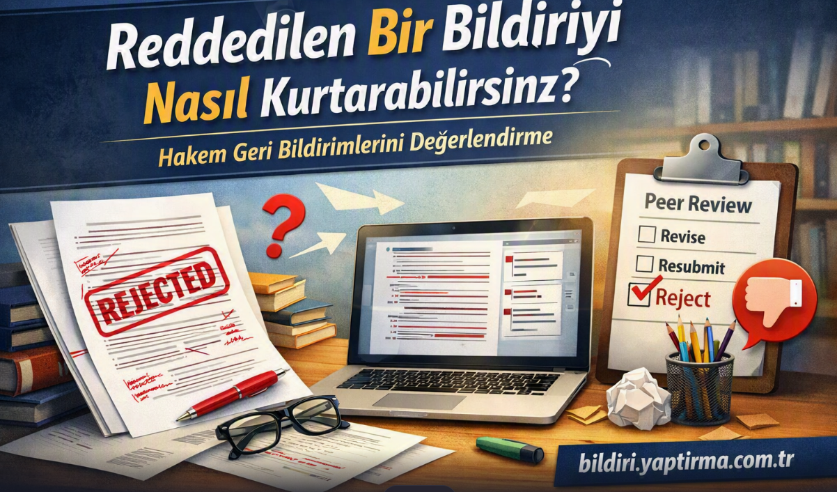 Read more about the article Reddedilen Bir Bildiriyi Nasıl Kurtarabilirsiniz? | Hakem Geri Bildirimlerini Değerlendirme